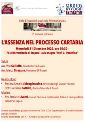 Convegno Mangiaracina Trapani 21-12-2022
