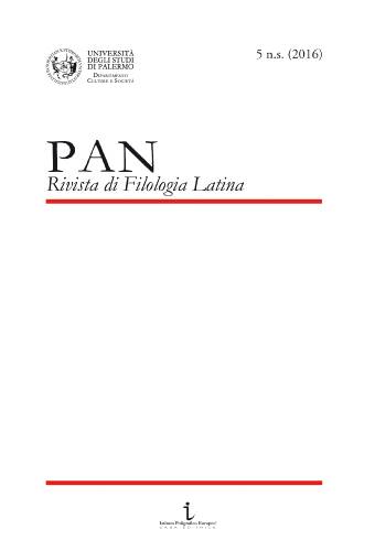 Copertina_PAN_Rivista di Filologia Latina_5 n.s. (2016)