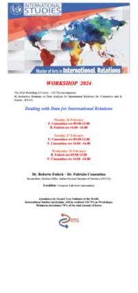 2024 Workshop Programme