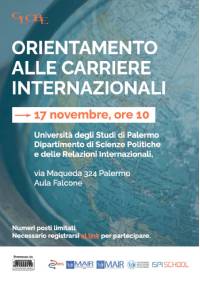 Locandina Globe Uni Palermo