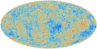 radiazione di fondo cosmico osservata dal satellite Planck.