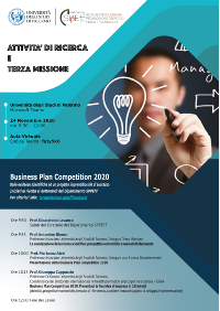A3 locandina-Business plan competition 2020