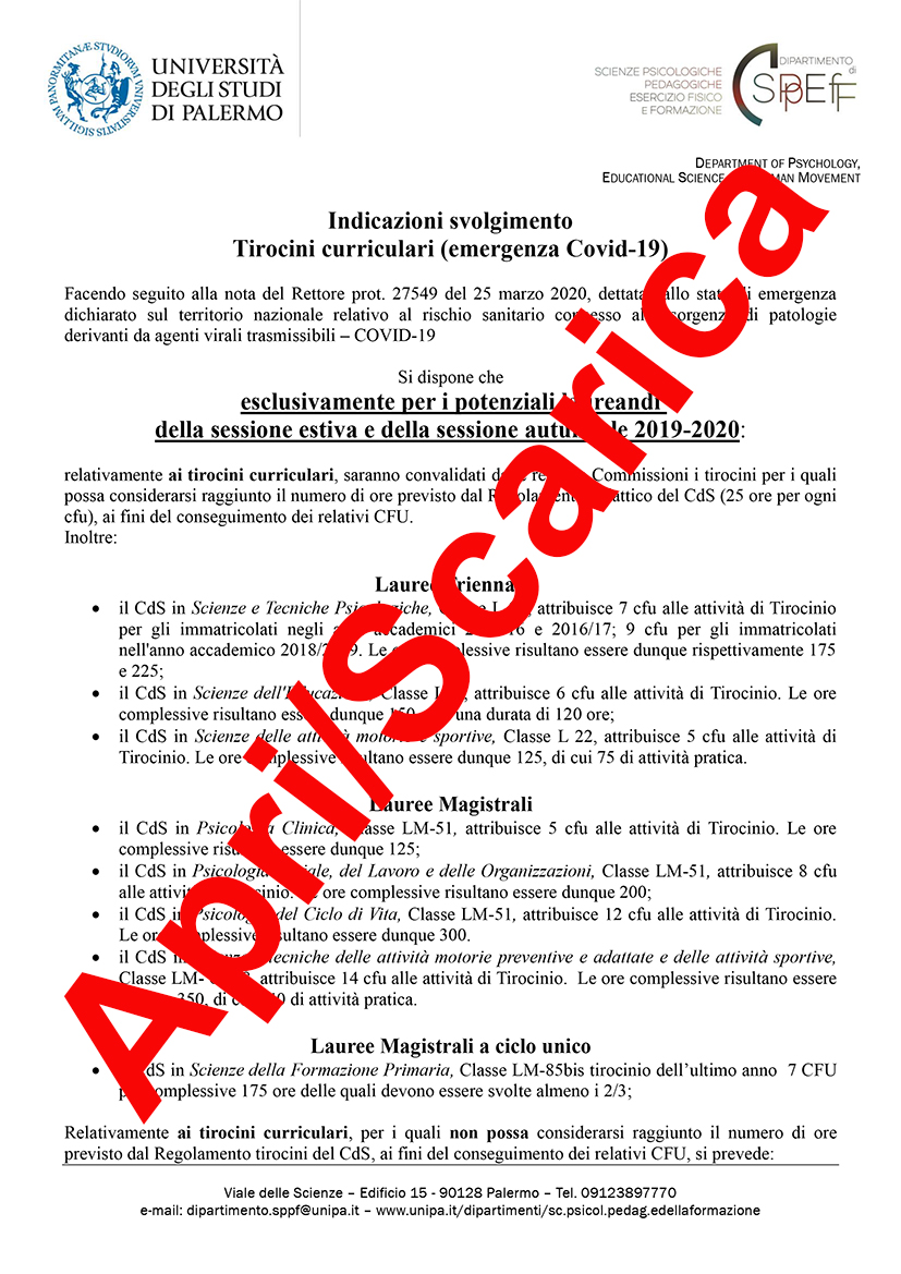 Registro presenze - Documenti necessari per il tirocinio curriculare -  SCUOLA DI SCIENZE GIURIDICHE, - Studocu
