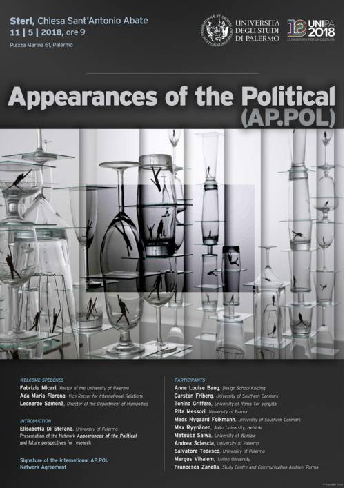 Appearances of the Politica__(AP.POL) inv. digit