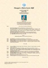 Omaggio a Maria Lucia Aliffi 15.05.2023 - Locandina e programma (1 pagina)