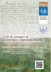 Ciclo Linguistica italiana, febbraio