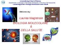 Presentazione-LM-Biologia_Molecolare_e_della_Salute welcome_day